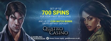 Quatro Casino ️ 700 Free Spins, Bonus & Codes » Review.